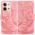Чехол-книжка Deexe Tiger для Xiaomi Redmi 15C - Pink: фото 1 из 7