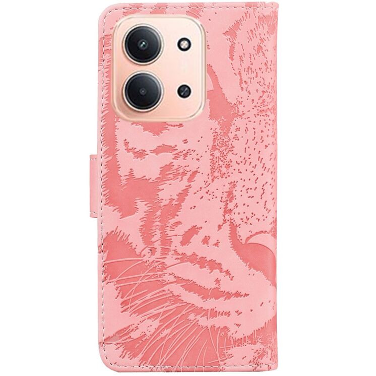 Чохол-книжка Deexe Tiger для Xiaomi Redmi 15C / Poco C85 - Pink: фото 6 з 7
