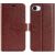 Чехол-книжка Deexe Wallet Style для Apple iPhone 16e - Brown: фото 1 из 6