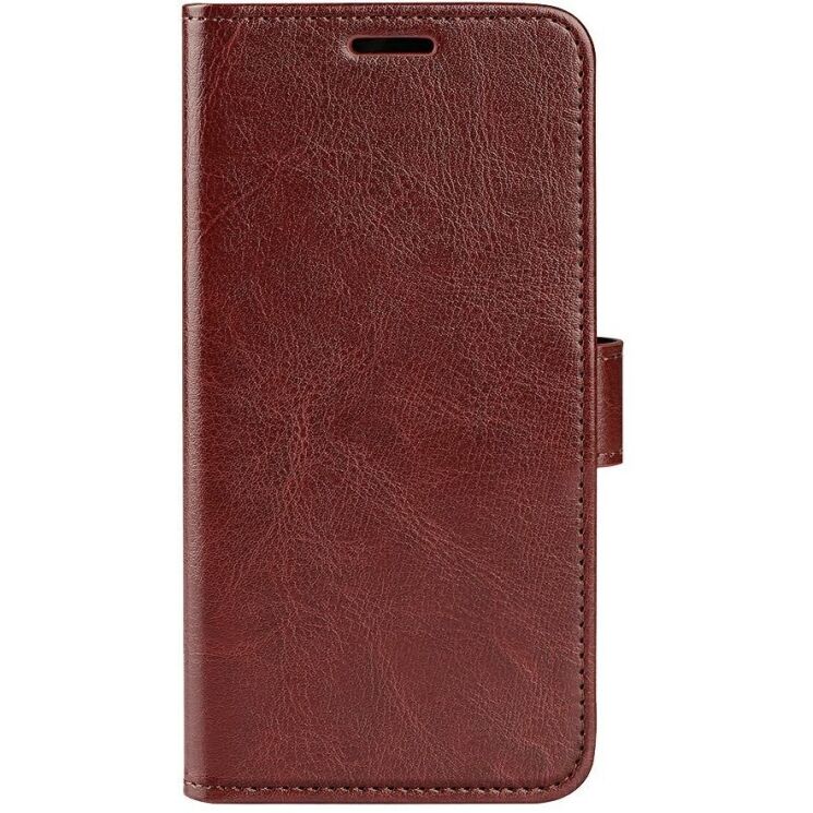 Чехол-книжка Deexe Wallet Style для Apple iPhone 16e - Brown: фото 2 из 6
