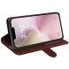 Чехол-книжка Deexe Wallet Style для Apple iPhone 16e - Brown (376405Z). Фото 4 из 6