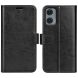 Чехол-книжка Deexe Wallet Style для Motorola Moto G24 Power - Black (347919B). Фото 1 из 9