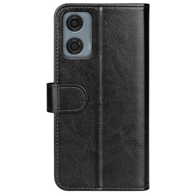 Чехол-книжка Deexe Wallet Style для Motorola Moto G24 Power - Black: фото 5 из 9