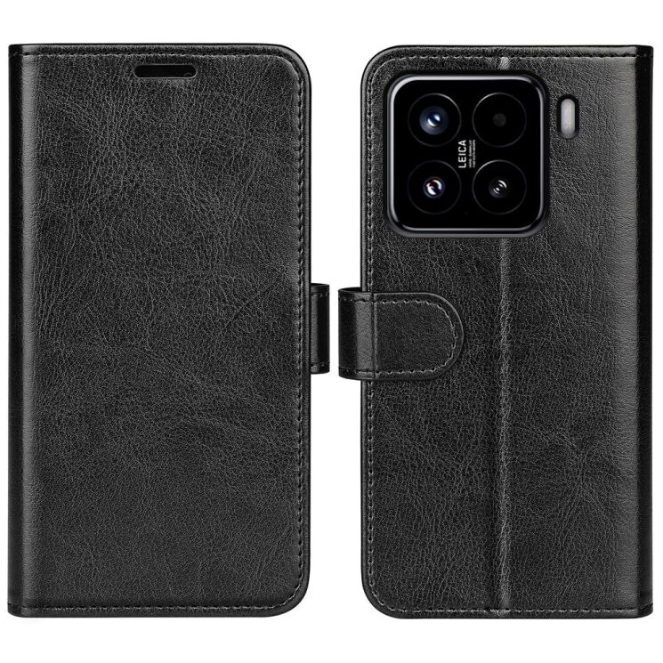 Чехол-книжка Deexe Wallet Style для Xiaomi 15 - Black: фото 1 из 9
