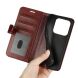Чехол-книжка Deexe Wallet Style для Xiaomi Redmi Note 14 5G - Brown (373339Z). Фото 4 из 9