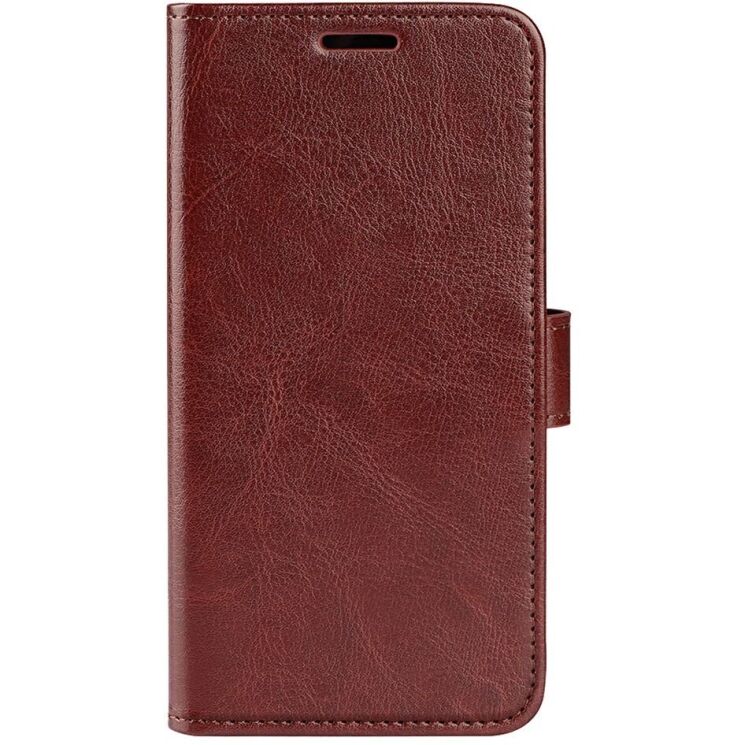 Чехол-книжка Deexe Wallet Style для Xiaomi Redmi Note 14 5G - Brown: фото 5 из 9