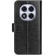 Чехол-книжка Deexe Wallet Style для Xiaomi Redmi Note 14 Pro 5G / Poco X7 - Black (373160B). Фото 5 из 9