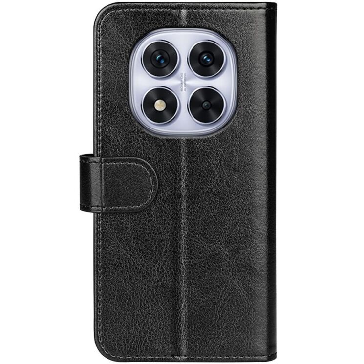 Чехол-книжка Deexe Wallet Style для Xiaomi Redmi Note 14 Pro 5G / Poco X7 - Black: фото 5 из 9