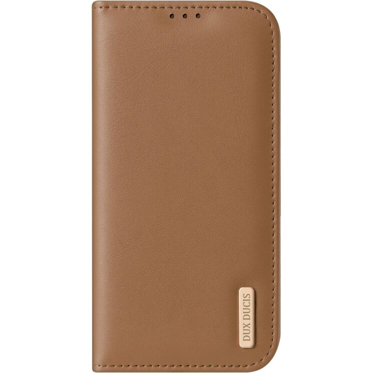 Чохол-книжка Dux Ducis Hivo Series для iPhone 18 Pro Max - Brown: фото 2 з 8