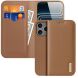 Чохол-книжка Dux Ducis Hivo Series для iPhone 18 Pro Max - Brown (423861Z). Фото 1 з 8
