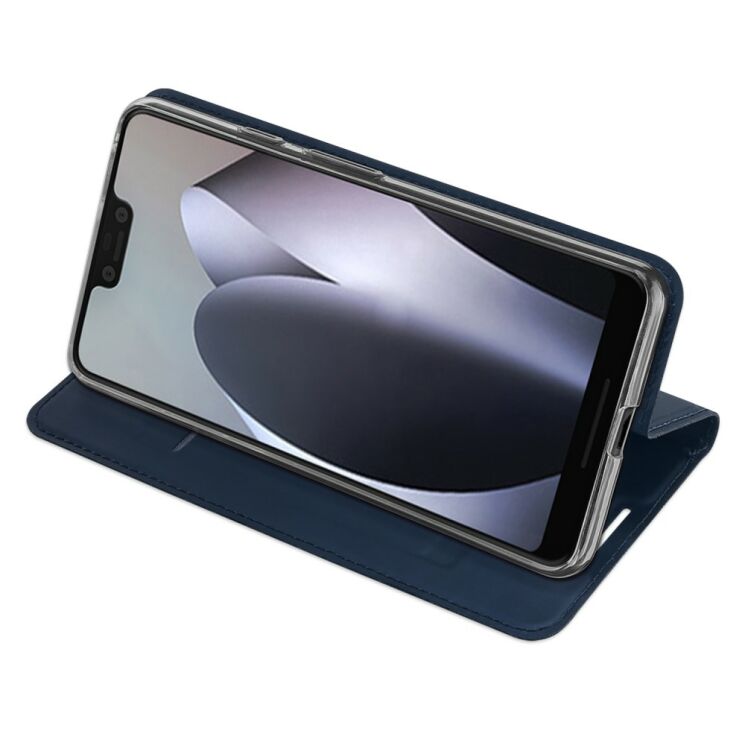 Чехол-книжка DUX DUCIS Skin Pro для Google Pixel 3 XL - Dark Blue: фото 5 из 9