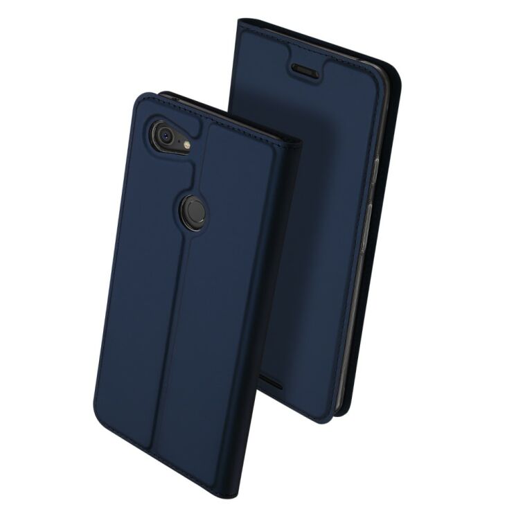 Чехол-книжка DUX DUCIS Skin Pro для Google Pixel 3 XL - Dark Blue: фото 2 из 9