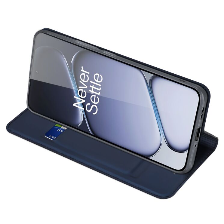 Чохол-книжка DUX DUCIS Skin Pro для OnePlus 15R / Ace 6 / Ace 6T - Blue: фото 3 з 10