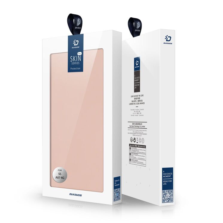 Чехол-книжка DUX DUCIS Skin Pro для Samsung Galaxy A07 (A075) - Pink: фото 10 из 12