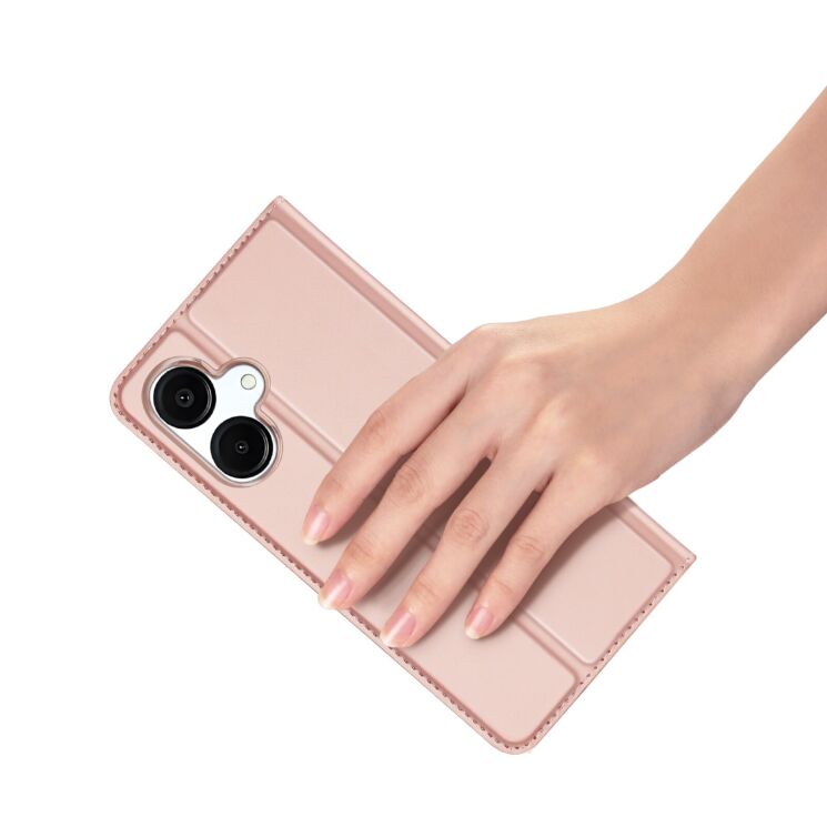 Чехол-книжка DUX DUCIS Skin Pro для Samsung Galaxy A07 (A075) - Pink: фото 6 из 12