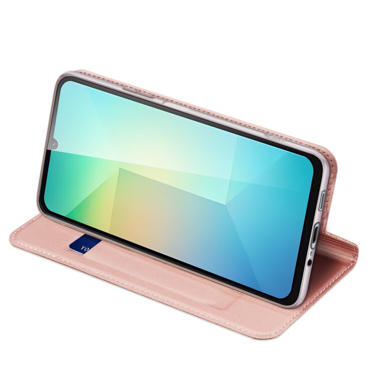 Чехол-книжка DUX DUCIS Skin Pro для Samsung Galaxy A07 (A075) - Pink: фото 5 из 12