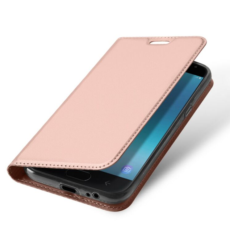 Чехол-книжка DUX DUCIS Skin Pro для Samsung Galaxy J4 2018 (J400) - Rose Gold: фото 4 из 17