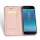 Чехол-книжка DUX DUCIS Skin Pro для Samsung Galaxy J4 2018 (J400) - Rose Gold (149600RG). Фото 3 из 17