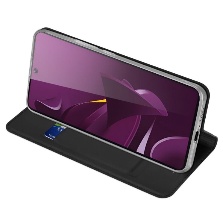Чехол-книжка DUX DUCIS Skin Pro для Xiaomi Poco M7 Pro - Black: фото 3 из 10