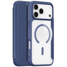 Чохол-книжка DUX DUCIS Skin X Pro Magnetic для Apple iPhone 17 Pro - Blue: фото 1 з 12
