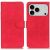 Чехол-книжка KHAZNEH Retro Wallet для Apple iPhone 17 Pro Max - Red: фото 1 из 9