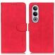 Чехол-книжка KHAZNEH Retro Wallet для OnePlus Ace 3V - Red (353804R). Фото 1 из 8