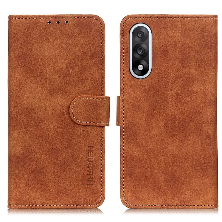 Чохол-книжка KHAZNEH Retro Wallet для OnePlus Nord 5 / Ace 5 Ultra - Brown: фото 1 з 8
