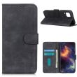 Чехол-книжка KHAZNEH Retro Wallet для Samsung Galaxy A12 (A125) / A12 Nacho (A127) / M12 (M127) - Black (260302B)