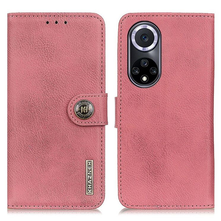 Чохол-книжка із застібкою KHAZNEH Wallet Cover для Huawei Nova 9 - Pink: фото 2 з 10