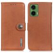 Чохол-книжка KHAZNEH Wallet Cover для Motorola Moto G35 - Brown (367903Z)