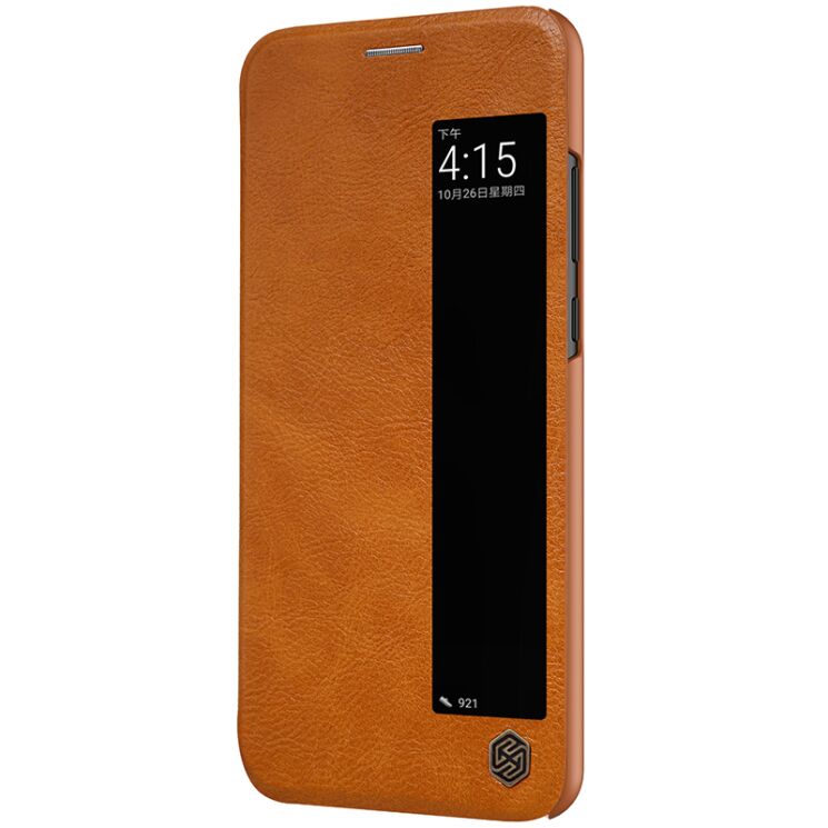 Чехол-книжка NILLKIN Qin Series для Huawei P20 Pro - Brown: фото 4 из 14