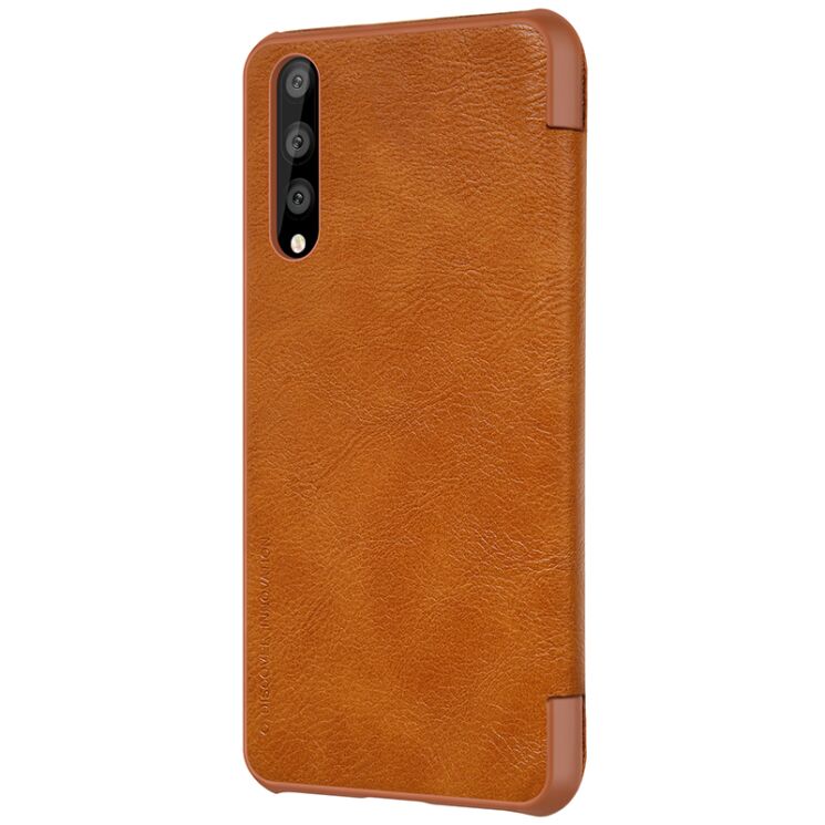 Чехол-книжка NILLKIN Qin Series для Huawei P20 Pro - Brown: фото 5 из 14
