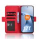 Чохол-книжка з кишеньками Deexe Wallet Stand для Xiaomi 17T - Red (408808R). Фото 5 з 15