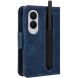 Чехол-книжка с карманами Deexe Wallet Stand (Pencil Slot) для Samsung Galaxy Fold 8 - Blue (424584L). Фото 6 из 6