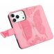 Чохол-книжка з малюнком UniCase Butterfly Pattern для iPhone 18 Pro Max / 17 Pro Max - Pink (423827P). Фото 4 з 9
