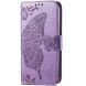 Чохол-книжка з малюнком UniCase Butterfly Pattern для Motorola Moto G86 Power - Light Purple (385134LV). Фото 5 з 8