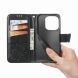 Чехол-книжка с рисунком UniCase Butterfly Pattern для Realme 16 Pro Plus - Black (428527B). Фото 3 из 9