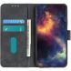 Чехол-книжка с застежкой KHAZNEH Retro Wallet для Motorola Edge 70 Max - Black (435514B). Фото 2 из 8