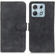 Чехол-книжка с застежкой KHAZNEH Retro Wallet для Motorola Edge 70 Max - Black (435514B)