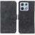 Чехол-книжка с застежкой KHAZNEH Retro Wallet для Motorola Edge 70 Max - Black: фото 1 из 8