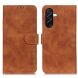 Чехол-книжка с застежкой KHAZNEH Retro Wallet для Samsung Galaxy A27 (A276) - Brown (408609Z). Фото 1 из 8
