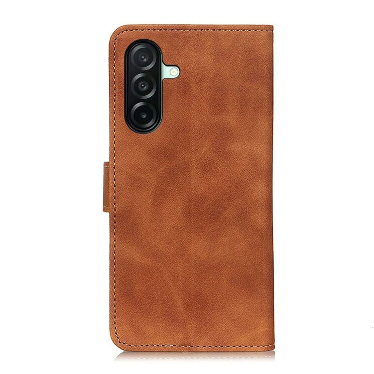 Чехол-книжка с застежкой KHAZNEH Retro Wallet для Samsung Galaxy A27 (A276) - Brown (408609Z) Чехол-книжка с застежкой KHAZNEH Retro Wallet для Samsung Galaxy A27 (A276) - Brown: фото 7 из 8