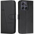 Чехол-книжка с застежкой UniCase Jet Cover для Motorola Moto G77 - Black (406817B)