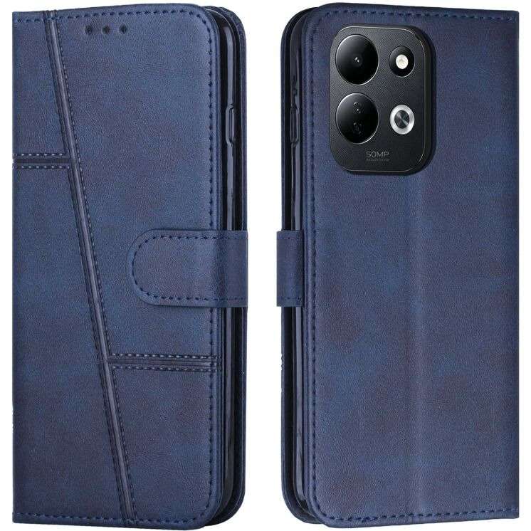 Чехол-книжка с застежкой UniCase Jet Cover для Xiaomi Redmi 17 - Blue: фото 1 из 10