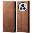 Чехол-книжка UniCase Jeans Wallet для Honor Magic 6 Pro - Coffee (355804C)