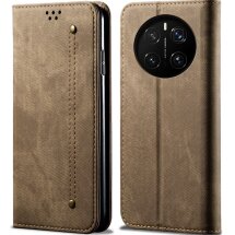 Чехол-книжка UniCase Jeans Wallet для Honor Magic 7 Pro - Khaki: фото 1 из 6