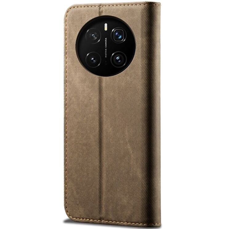 Чехол-книжка UniCase Jeans Wallet для Honor Magic 7 Pro - Khaki: фото 5 из 6