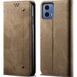 Чехол-книжка UniCase Jeans Wallet для Motorola Moto G85 - Khaki (357004K)