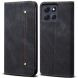 Чехол-книжка UniCase Jeans Wallet для Motorola Moto G86 - Black (383337B). Фото 1 из 6
