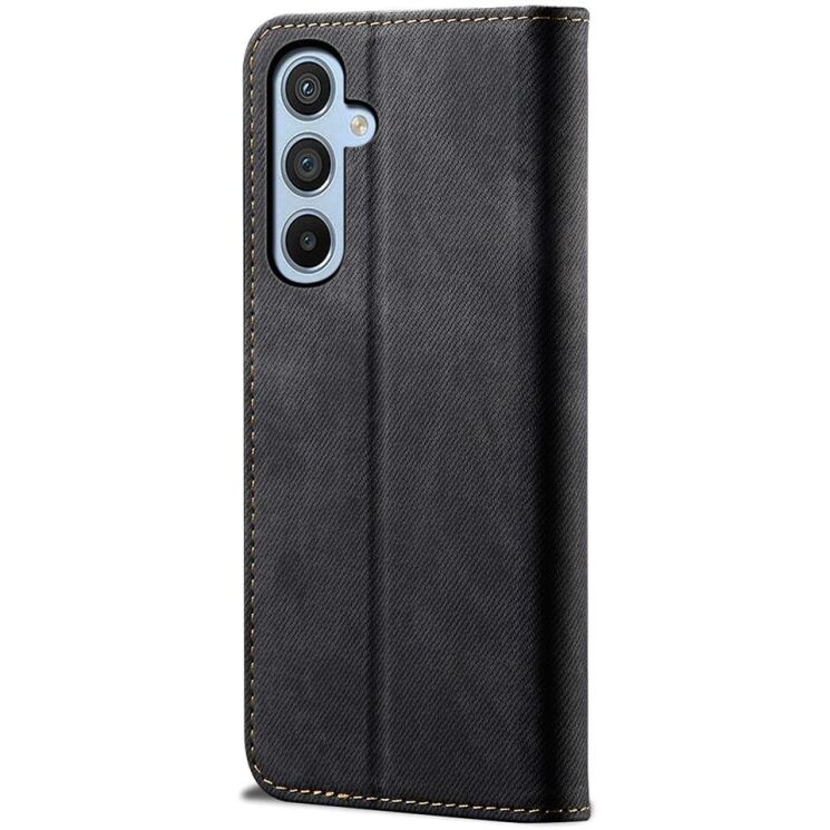 Чехол-книжка UniCase Jeans Wallet для Samsung Galaxy A25 (A256) - Black: фото 6 из 6